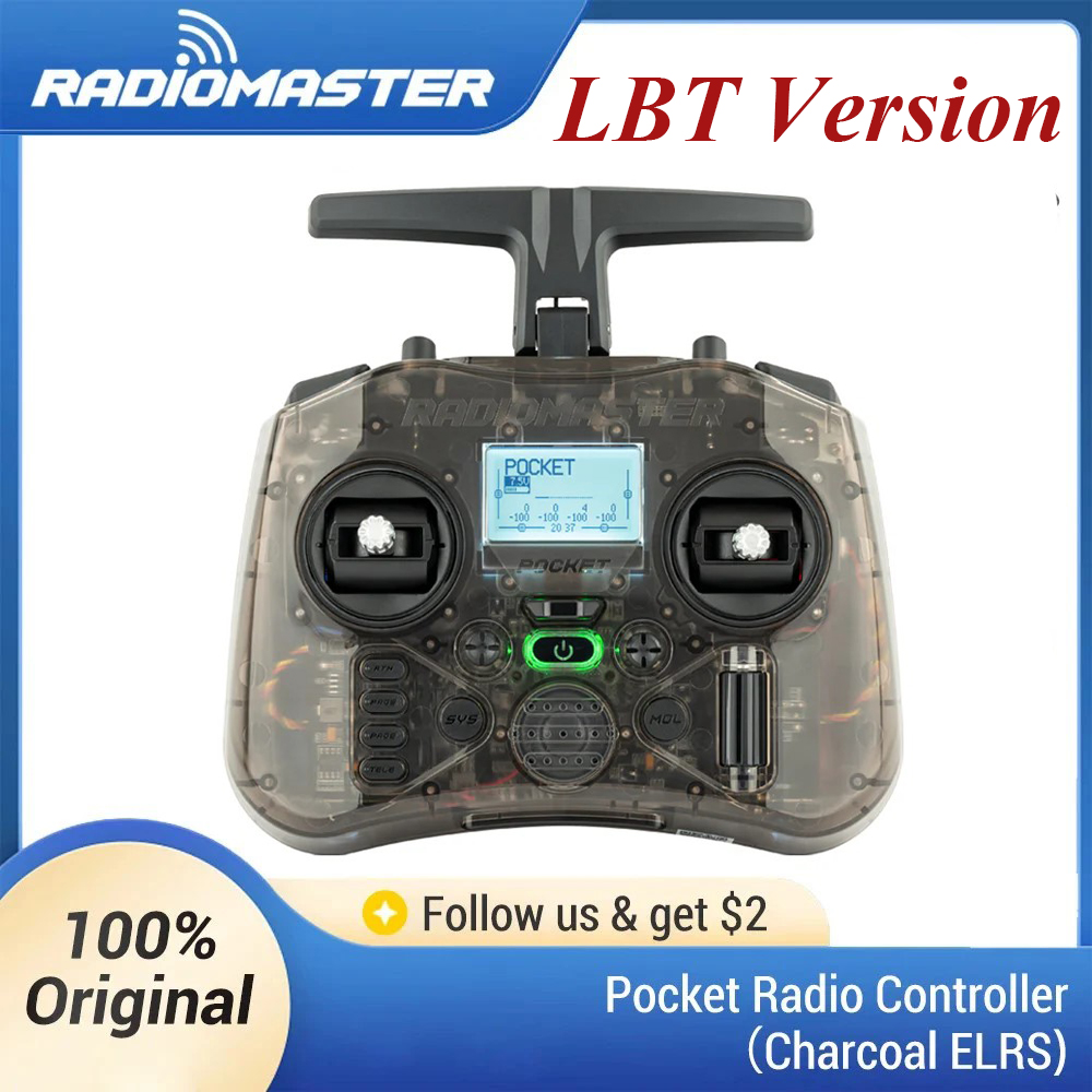 Radiomaster Pocket Elrs M2 - Radiomaster Pocket LBT para UE País