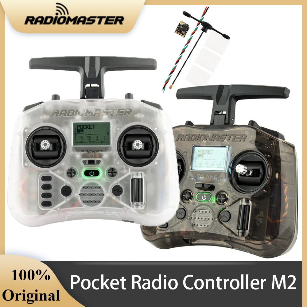 Controlador de rádio de bolso  - Radiomaster Pocket Elrs M2 avaliação e preço