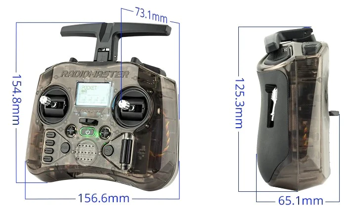 Radiomaster Pocket LBT para UE - Radiomaster Pocket Elrs M2 avaliação e preço